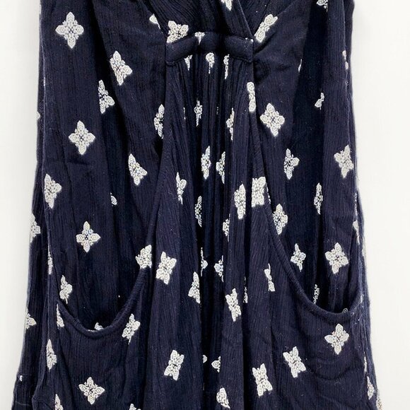 Free People Dress Womens Sleeveless Black & White Print Rayon Blend Size S - Picture 10 of 13